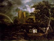 Jacob van Ruisdael Jewish Cemetery oil painting picture wholesale